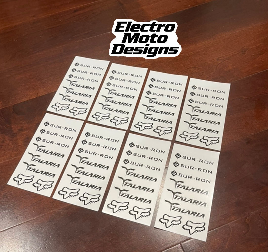 E-Moto Sticker and Decals