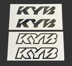 Mini Moto KYB Fork Stickers - Electro Moto Designs