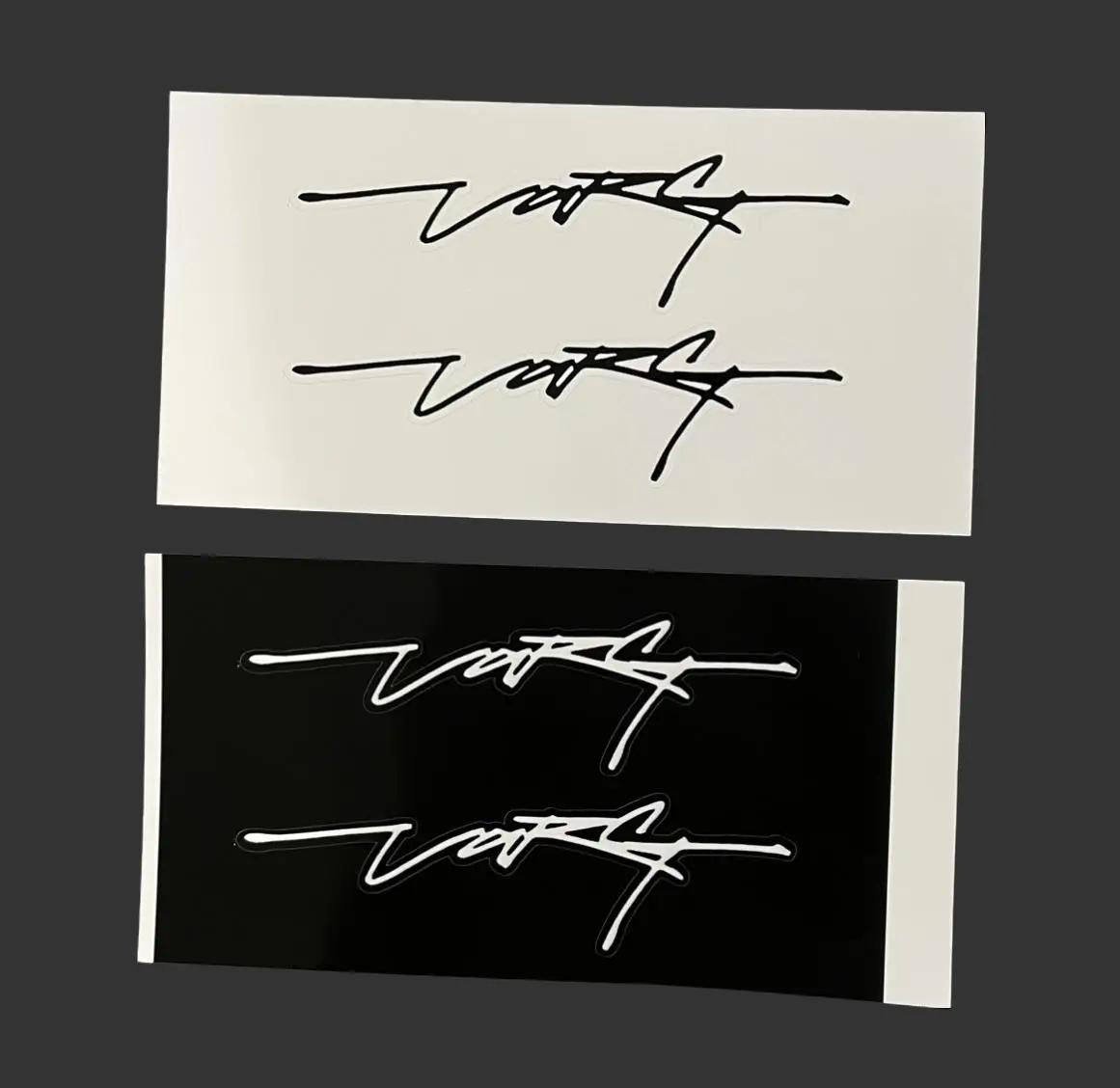 Large Stark Signature Stickers - Electro Moto Designs