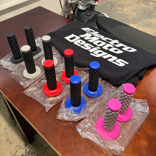 E-Moto 7/8  Pillow Top Grips - Electro Moto Designs