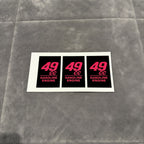49cc Gasoline Engine Stickers - Electro Moto Designs