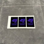 49cc Gasoline Engine Stickers - Electro Moto Designs
