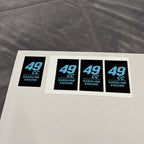 49cc Gasoline Engine Stickers - Electro Moto Designs