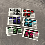 49cc Gasoline Engine Stickers - Electro Moto Designs