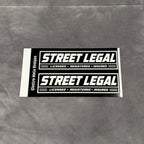 Street Legal Stickers - Electro Moto Designs