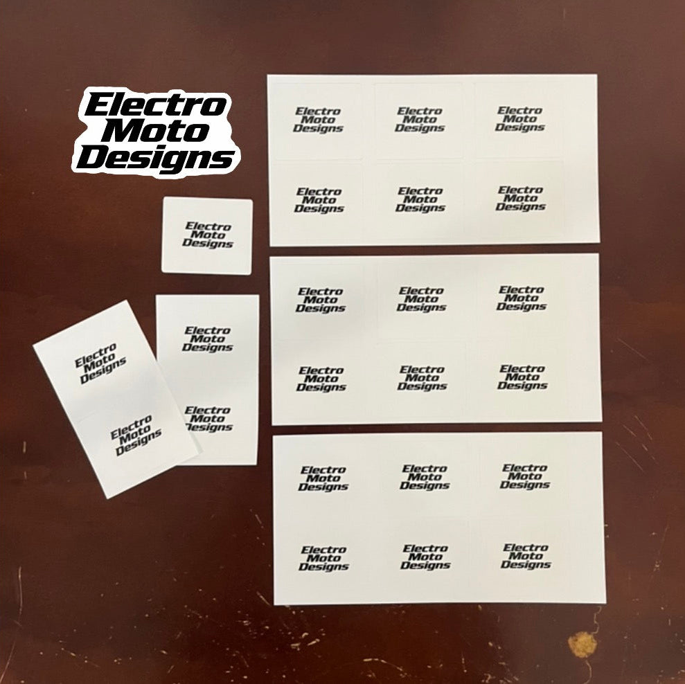 Original Electro Moto Designs Stickers