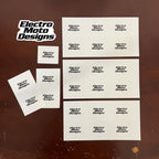 Original Electro Moto Designs Stickers