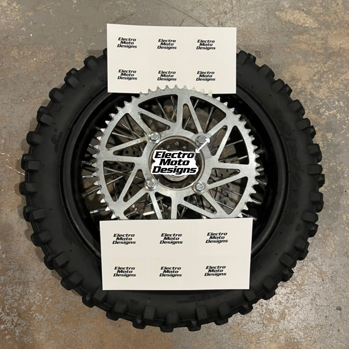 Original Electro Moto Designs Stickers