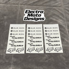 Original E-Moto Sticker Pack