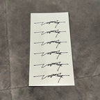 Mini Stark Signature Stickers - Electro Moto Designs