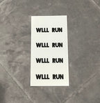 WLLL RUN Stickers - Electro Moto Designs