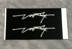 Large Stark Signature Stickers - Electro Moto Designs