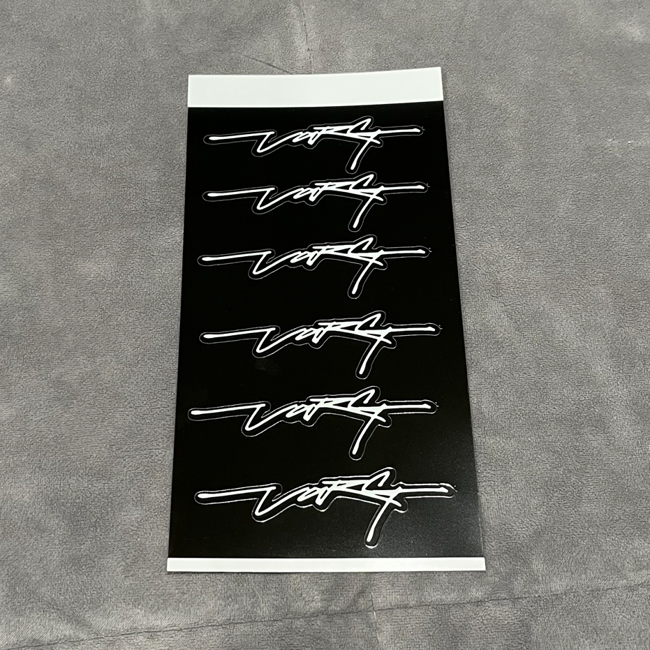 Mini Stark Signature Stickers - Electro Moto Designs