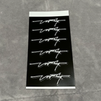 Mini Stark Signature Stickers - Electro Moto Designs
