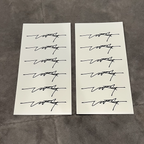 Mini Stark Signature Stickers - Electro Moto Designs