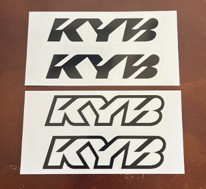 Mini Moto KYB Fork Stickers - Electro Moto Designs