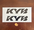 Mini Moto KYB Fork Stickers - Electro Moto Designs