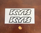 Mini Moto KYB Fork Stickers - Electro Moto Designs
